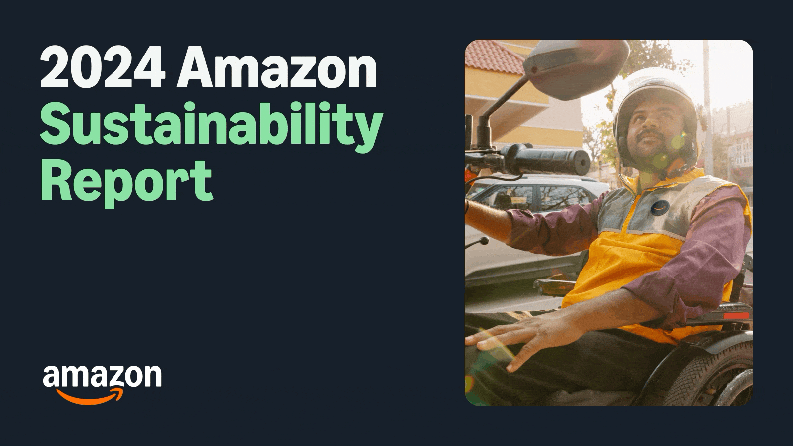 Amazon Sustainability Report 2024 cover